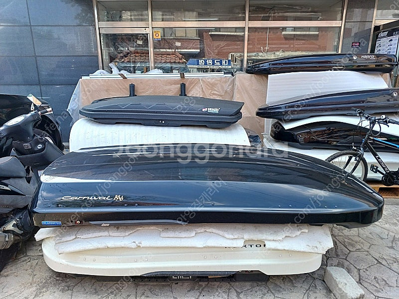 툴레 하프로 팩라인 코토 일체형 루프박스 루프탑텐트 가로바 자전거캐리어 어닝 중고 판매,당일매입(상시 업데이트)--2