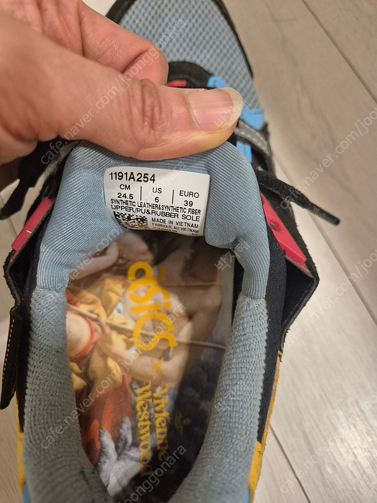 리셀아식스 x 비비안 웨스트우드 젤 DS 1191A254 이미지