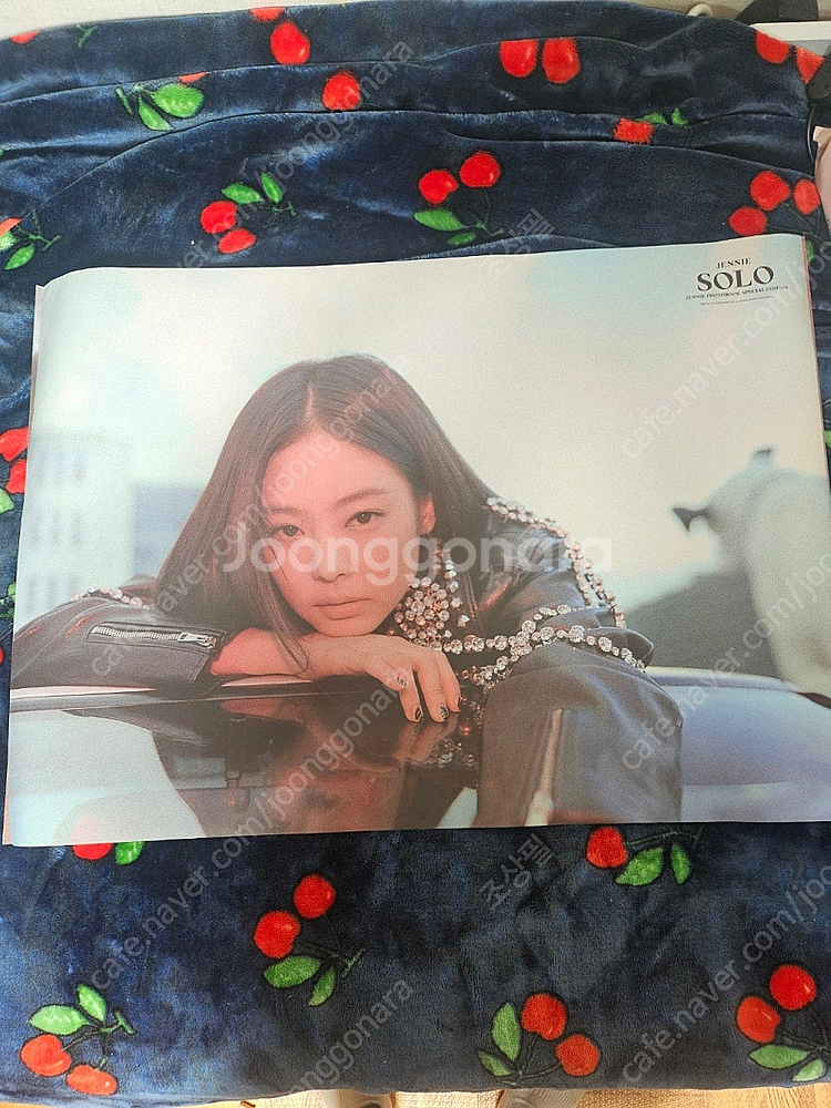 블랙핑크 제니 솔로 solo 포스터 한정판 스페셜 에디...--0
