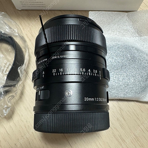 시그마 20mm F2 DG DN Contemporary L마운트