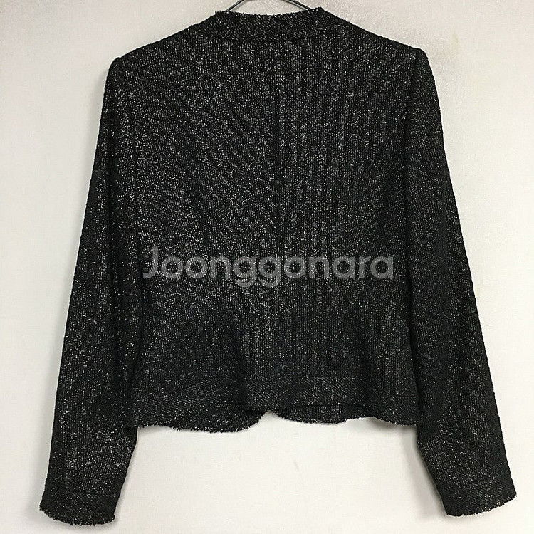 모조에스핀 글리터 노카라 버튼 자켓 55 / 랑방 마인...--7