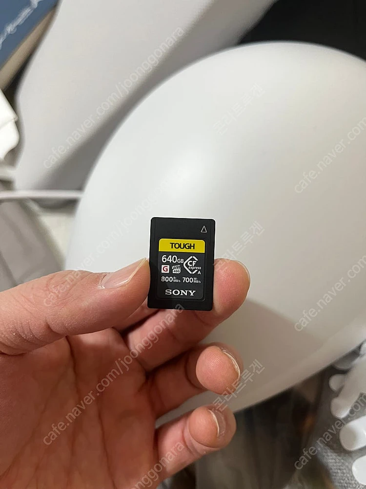 소니 cf express type A 메모리 + 리더기 팝니다. CEA-G640t 이미지