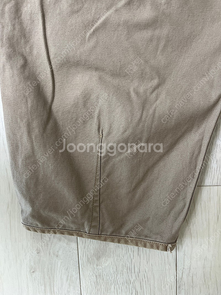 폴로랄프로렌 스트레이트레그 코튼 새틴 카고 팬츠 32X32사이즈 새제품 더블알엘,RRL,폴로,풀카운트,밀리터리,유틸...--7
