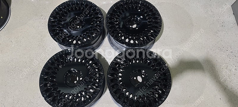 제네시스 g90 불판 벌집휠 블랙유광 19인치 순정휠 ...--3