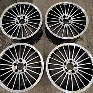 (판매)벤츠 SL55 CLS AMG 18인치 마차휠 스타일링5 블랙컷팅 130만 대전