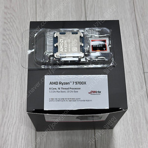 AMD 라이젠7 9700x 멀티팩 국내 정품