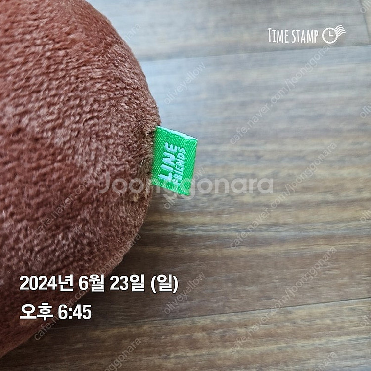 라인프렌즈 브라운 키링--1