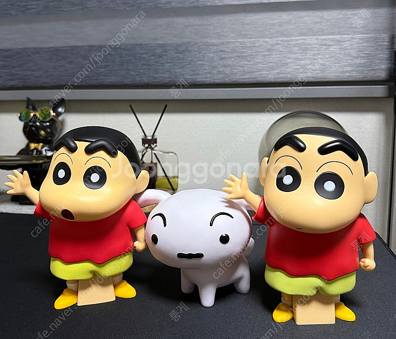 반다이 소프비 짱구 + 반다이 짱구 + 흰둥이 일괄--1