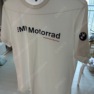 BMW 모토라드 흰색 반팔티 XL100(스포츠재질)