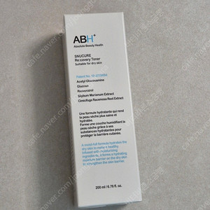 [새상품] ABH 정진호이펙트 스누큐어 약산성 토너 200ml