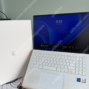 LG그램 엘지 노트북 2023 SSD (256gb 2개) 16zd90ru-gx56k / 사무용 컴퓨터 본체 모니터 삼성