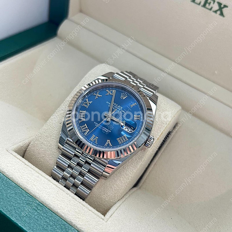 [팝니다] 롤렉스 데이트저스트 블루 로만 41mm 126334 쥬빌리 - 2022년식--0