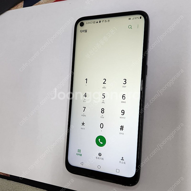 201649 LG Q63 블랙 64기가 중고폰 서브폰 ...--2