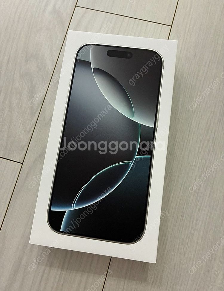 아이폰 16 프로 256gb 화이트티타늄 미개봉--0