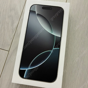 아이폰 16 프로 256gb 화이트티타늄 미개봉