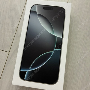 아이폰 16 프로 256gb 화이트티타늄 미개봉