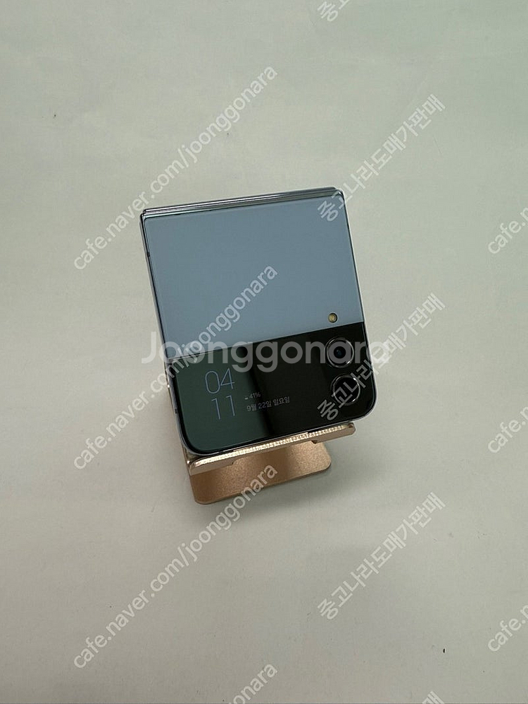 166997 갤럭시Z플립4 256GB 자급제 블루 가성...--3