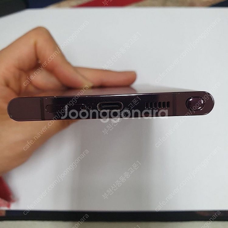 025909 갤럭시S22울트라 버건디 256기가 KT ...--4