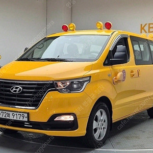 어린이보호차량 더 뉴 그랜드 스타렉스 중고차 노란색 2020년식 83,000km 어린이보호차 LPi 15인승 중고차카페