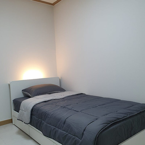 대전 LED싱글 침대프레임+매트리스포함