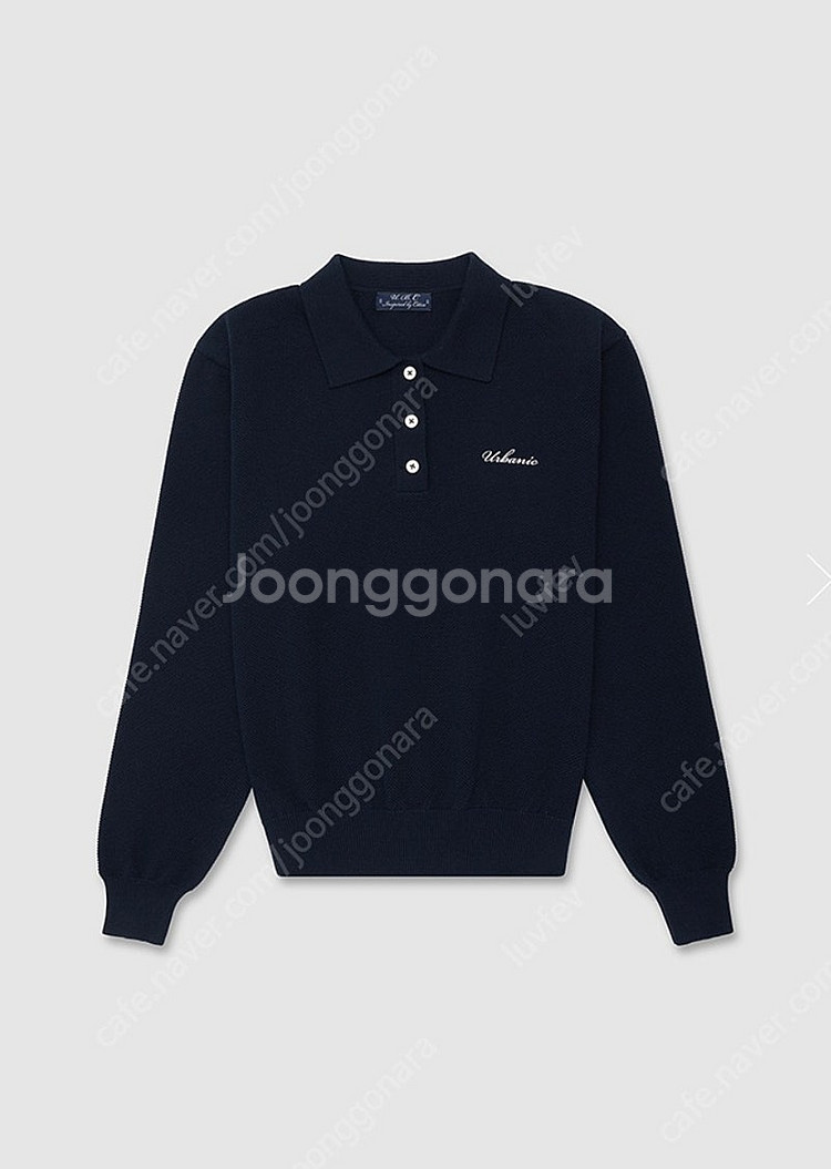 얼바닉 golf pk knit 골프 피케 니트 롱슬리브...--1