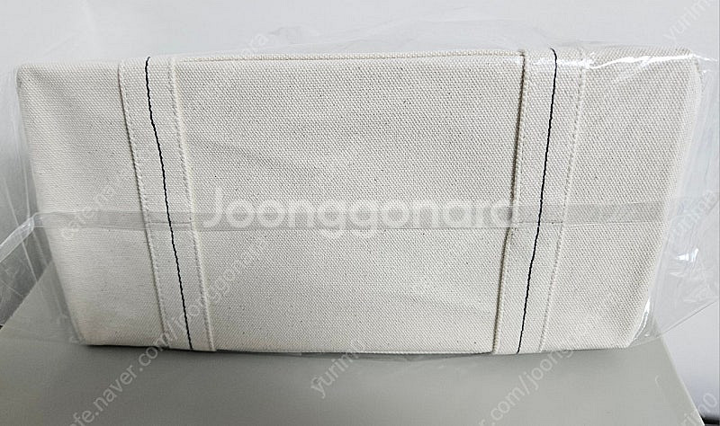 언에디트 boat 캔버스 토트.숄더백(새상품)--2