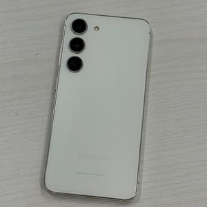 갤럭시S23 크림색상 256용량 무잔상 깔끔한단말기 36만 판매해요