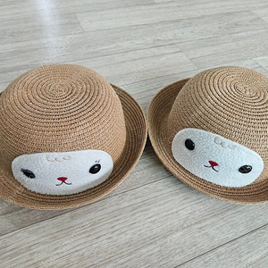 쌍둥이 A.KURTZ 아동 밀짚모자 52cm