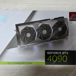 MSI 지포스 RTX4090 슈프림 SUPRIM X 24G 팝니다.