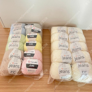 뜨개실 얀아트 jeans