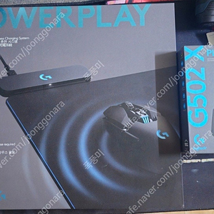 로지텍 G502 X PLUS Lightspeed 무선 + 파워 플레이 일괄 풀박스 (G502x)