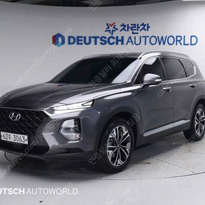 싼타페 TM 중고 싼타페 중고 가격 회색 2020년식 77,070km 디젤 2.2 2WD 익스클루시브 수원중고차