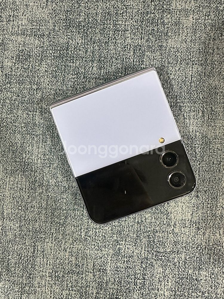 (무잔상 깨끗한폰) 갤럭시Z플립4 512G 블루 22년...--0