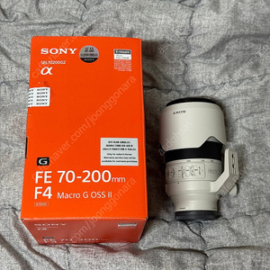 소니 FE 70-200 F4 Macro G OSS II 애기유령2, 소니코리아 제품 (가격 내림)