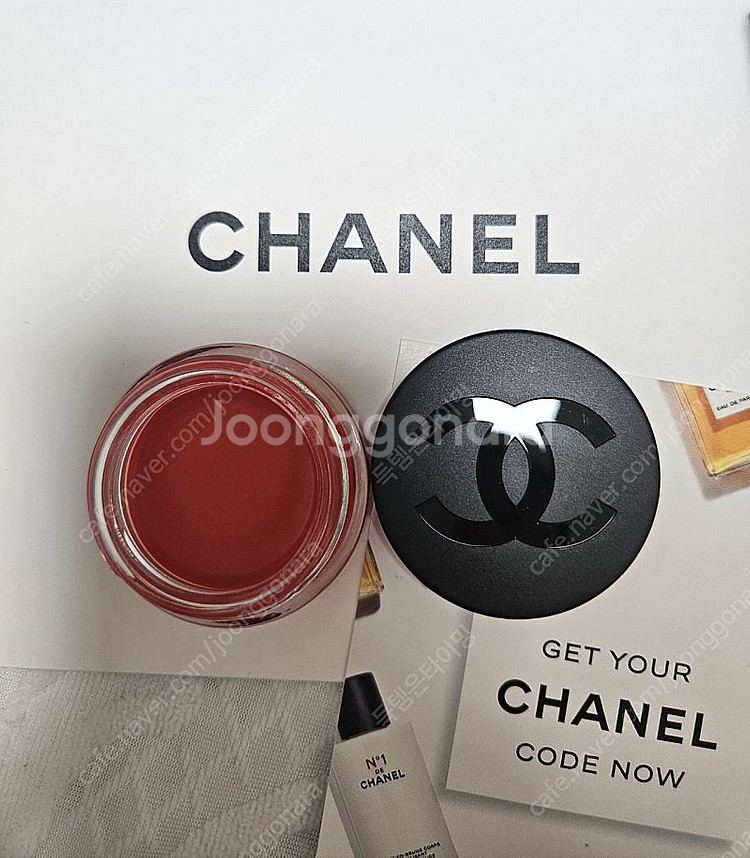 [새상품]CHANEL 샤넬 레드 까멜리아 누메로 엉드 ...--1