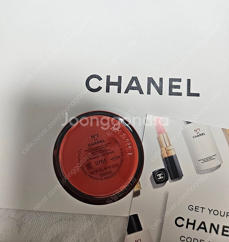 [새상품]CHANEL 샤넬 레드 까멜리아 누메로 엉드 ...--3