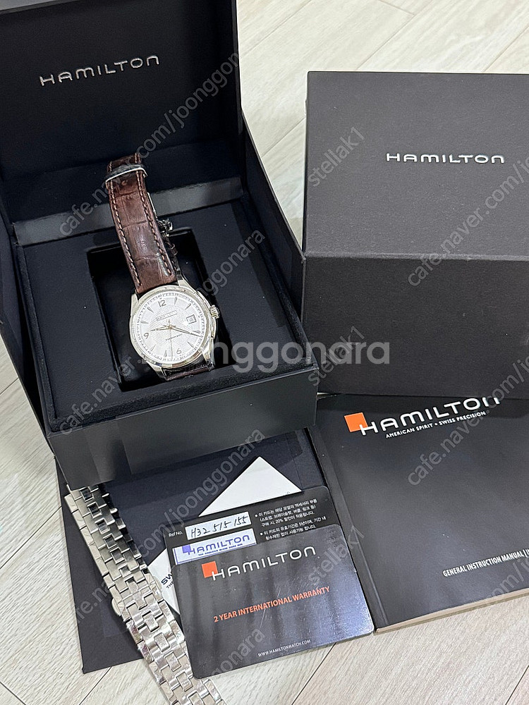 해밀턴 재즈마스터 뷰매틱 40mm(오토매틱)--0