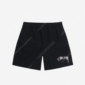 나이키 x 스투시 쇼츠 블랙 (FJ9167-010)