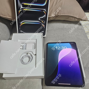 애플 아이패드프로11 M4 스페이스블랙 256GB 와이파이 + 펜슬