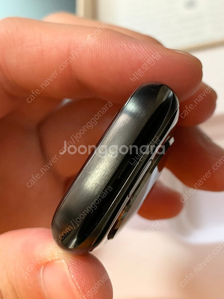 리퍼 새제품 애플워치7 티타늄 블랙 45mm 팝니다--6