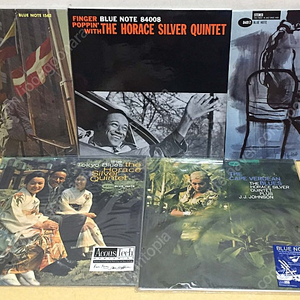 LP ; horace silver 호레이스 실버 재즈 엘피 음반 5장 오디오파일용 고음질 중량반 블루노트 blue note jazz