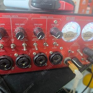 Akai Eie 오디오인터페이스 오인페 잘아시는분만