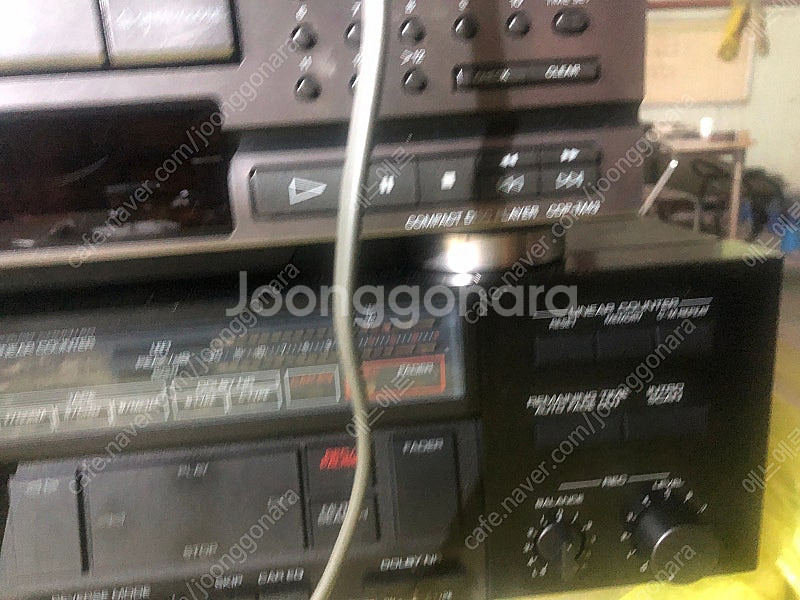 Sony cdp,인티,스피커,튜너,리모콘, Yamaha 카세트데크--7
