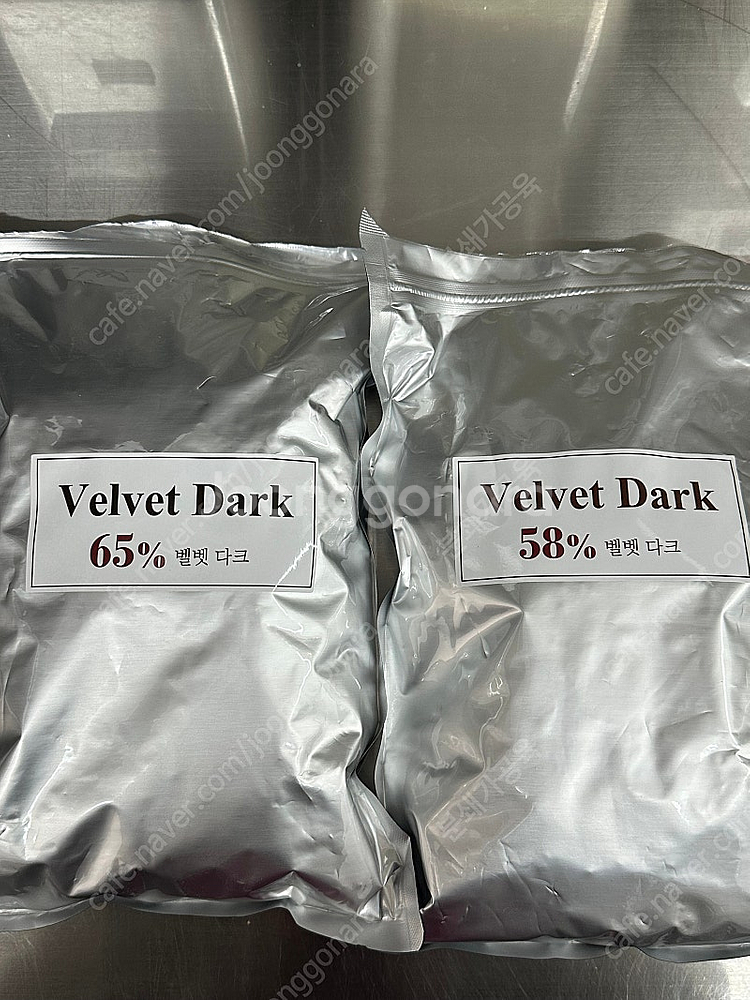 벨벳 다크 초콜릿 1kg 65%, 58% 일괄 판매--0