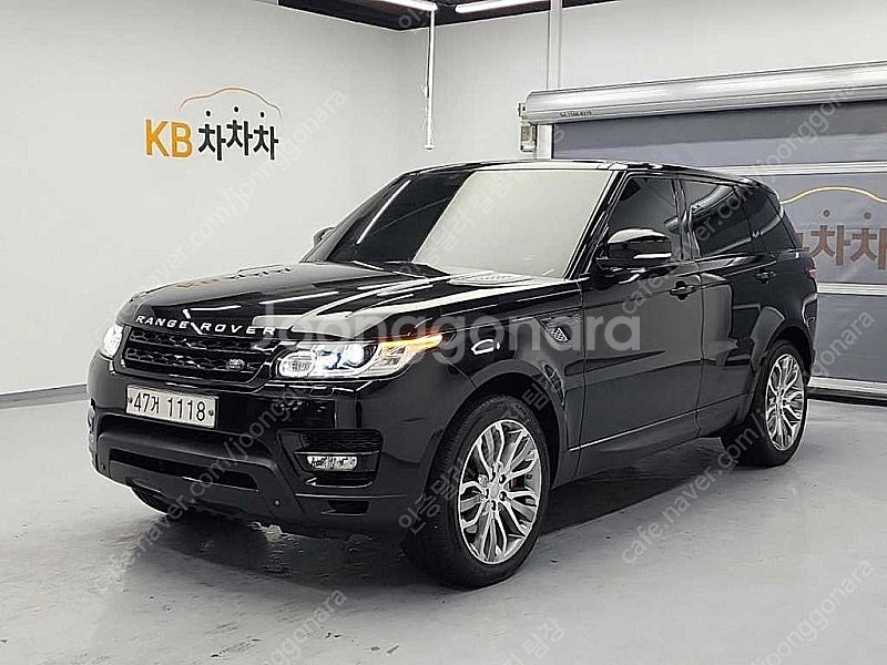 랜드로버 레인지로버 스포츠 중고 레인지로버 중고 검정색...--0