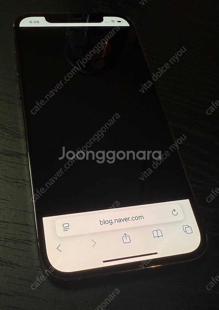 아이폰12프로 그래파이트 블랙 512GB--6
