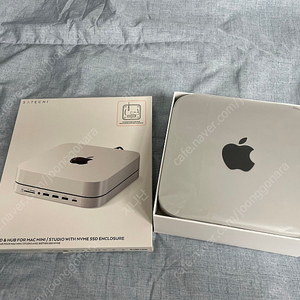 M1 맥미니 16GB/2TB/10기가 이더넷 최고사양 및 사테치 스탠드 일괄 판매합니다.