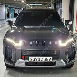 토레스 중고 구매 쌍용 중고차 검정색 2023년식 49,921km 1.5 GDI-T 2WD T5 중고자동차