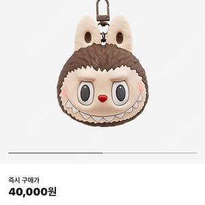 팝마트 라부부 오리지널 실리콘 이어폰 백