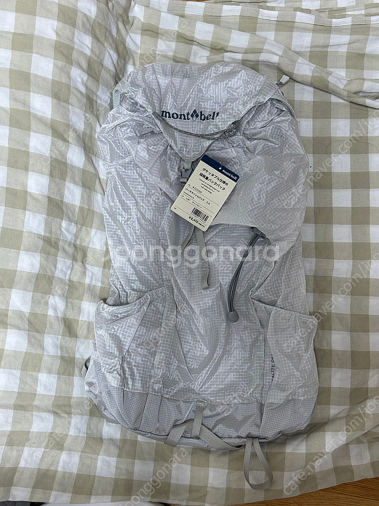 몽벨 버사라이트 백팩 20L (라이트그레이) 새상품--0